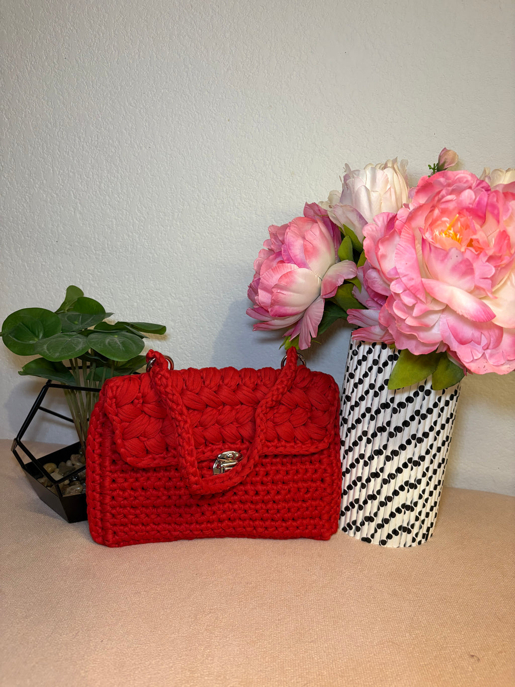 Pochette Chaelya rouge