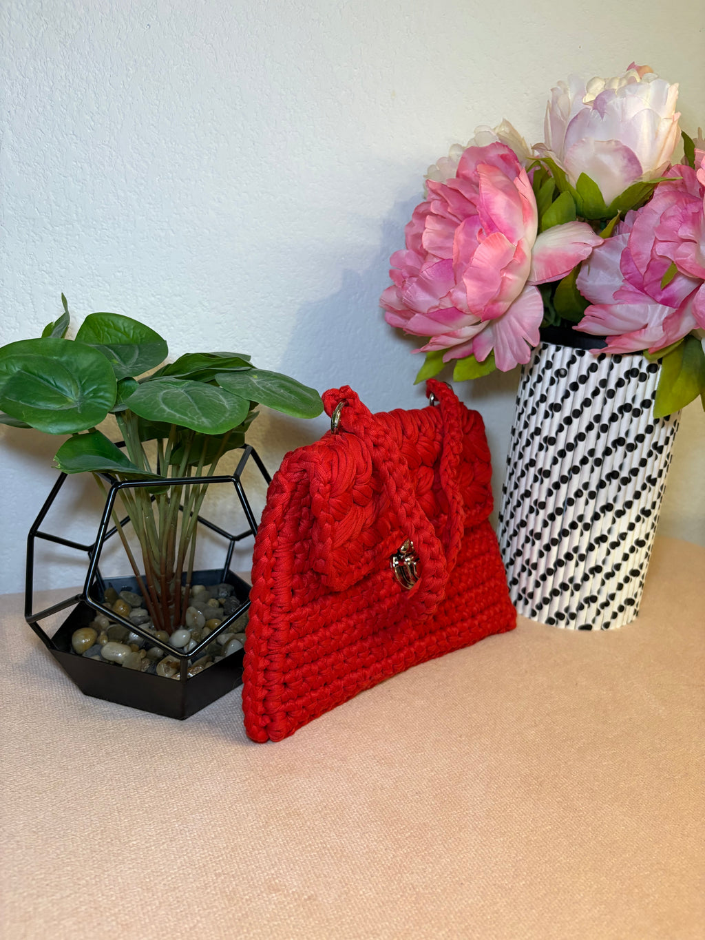 Pochette Chaelya rouge