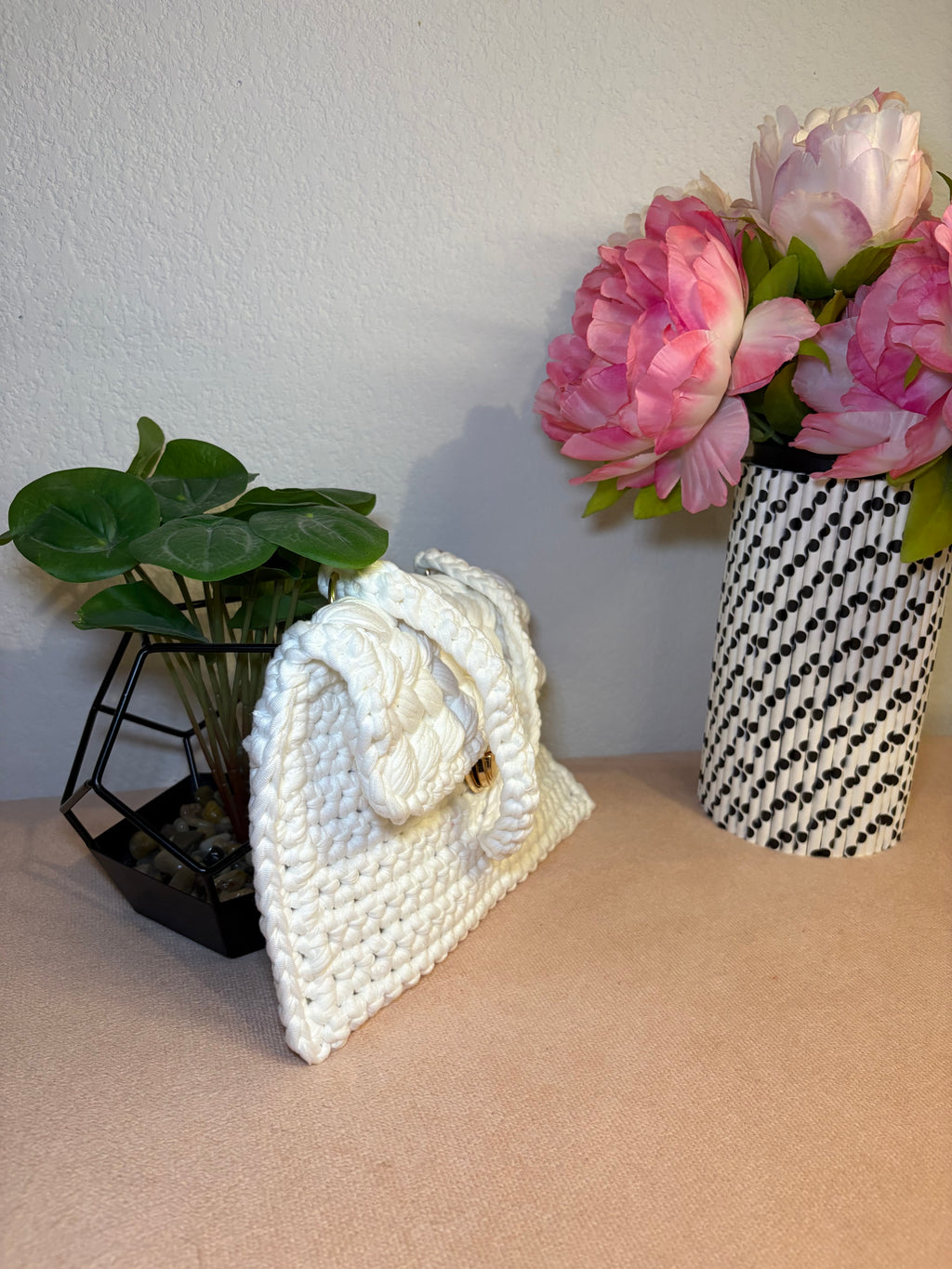 Pochette Chaelya blanche